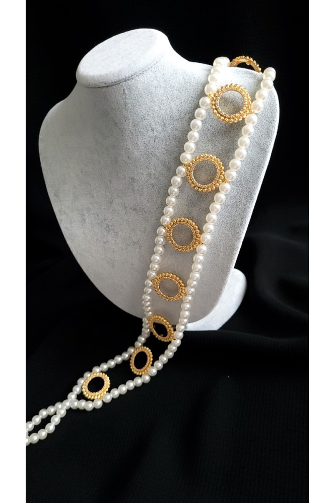 10 Dorika Çerçeveli İnci kemer