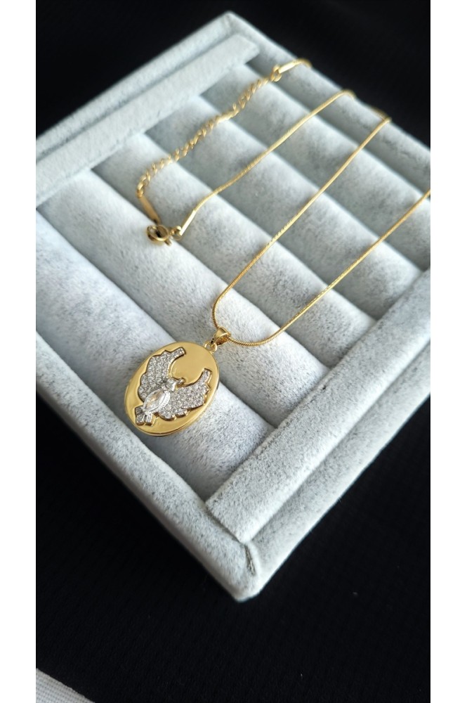 Çelik Kapaksız Alya Kolye