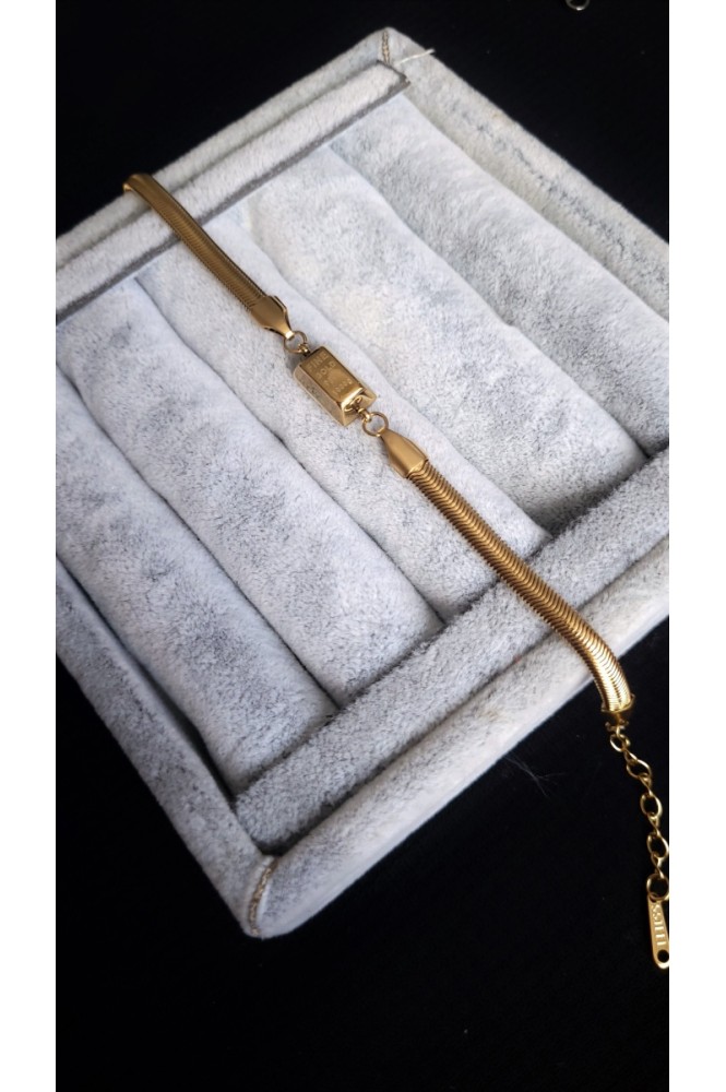 Çelik külçe bileklik