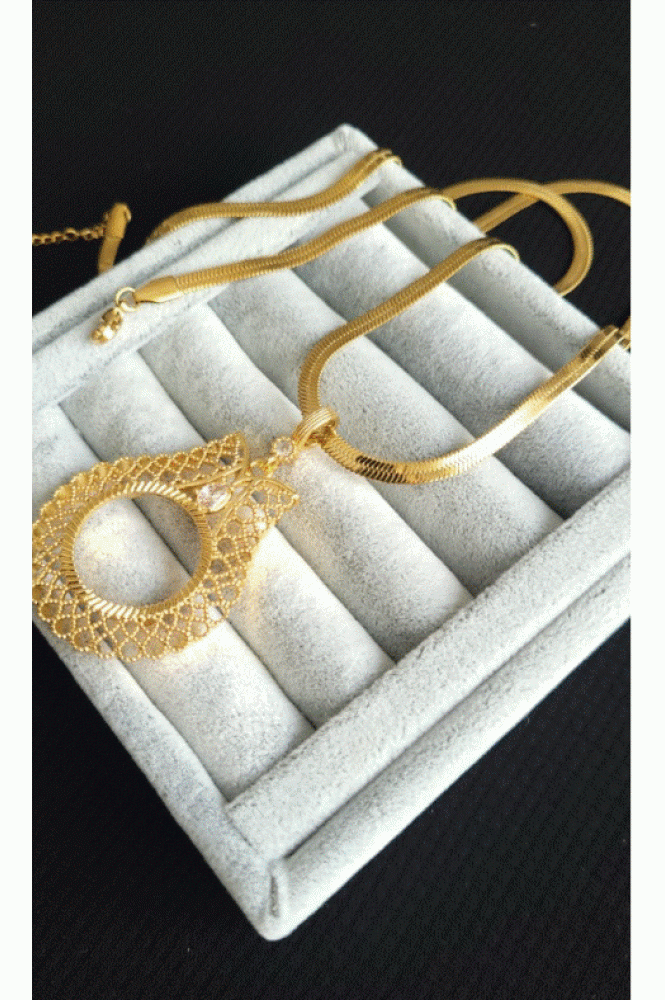 Çeyrek uyumlu sonsuzluk  damla kolye