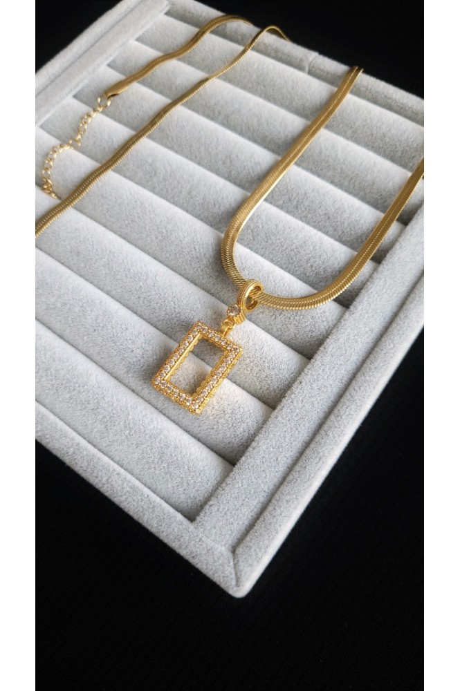 Gram uyumlu klasik  kolye