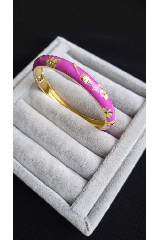 Mor mineli Bİleklik