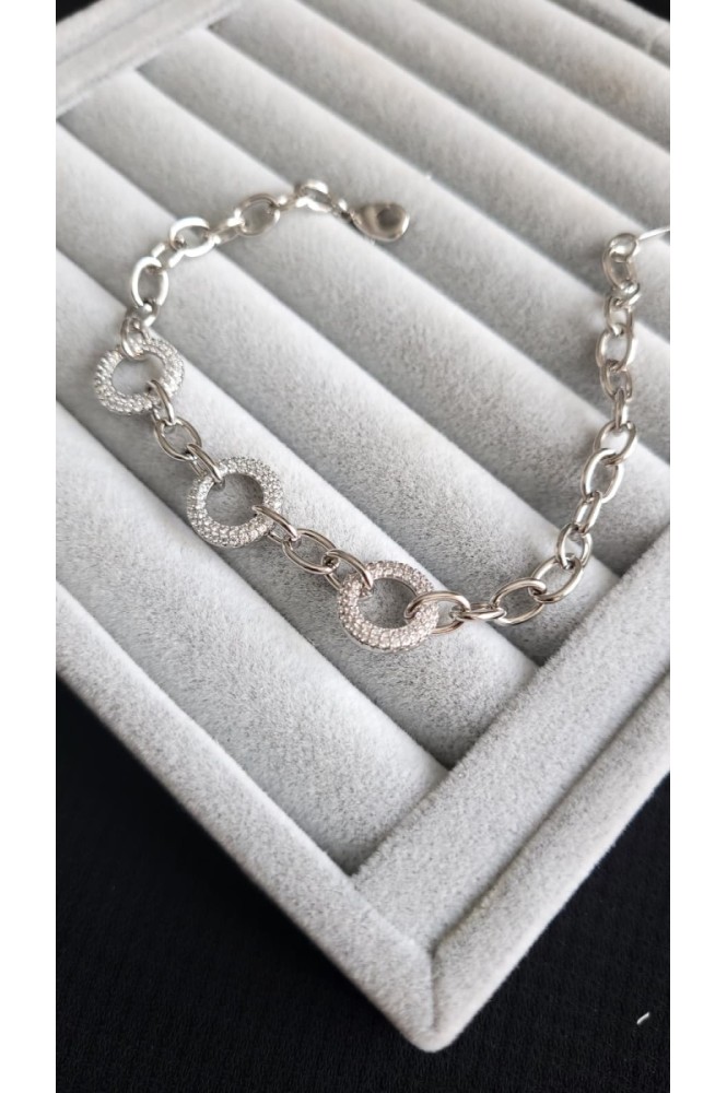 VIP Silver Luna Bileklik