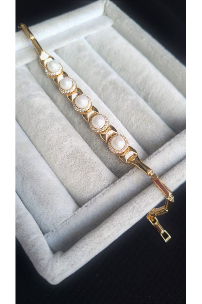 VIP Sıralı inci Bİleklik