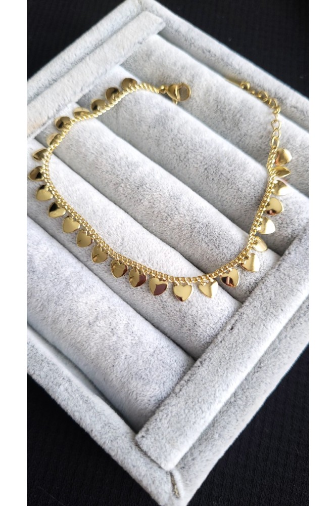 VIP Sıralı kalp Bileklik