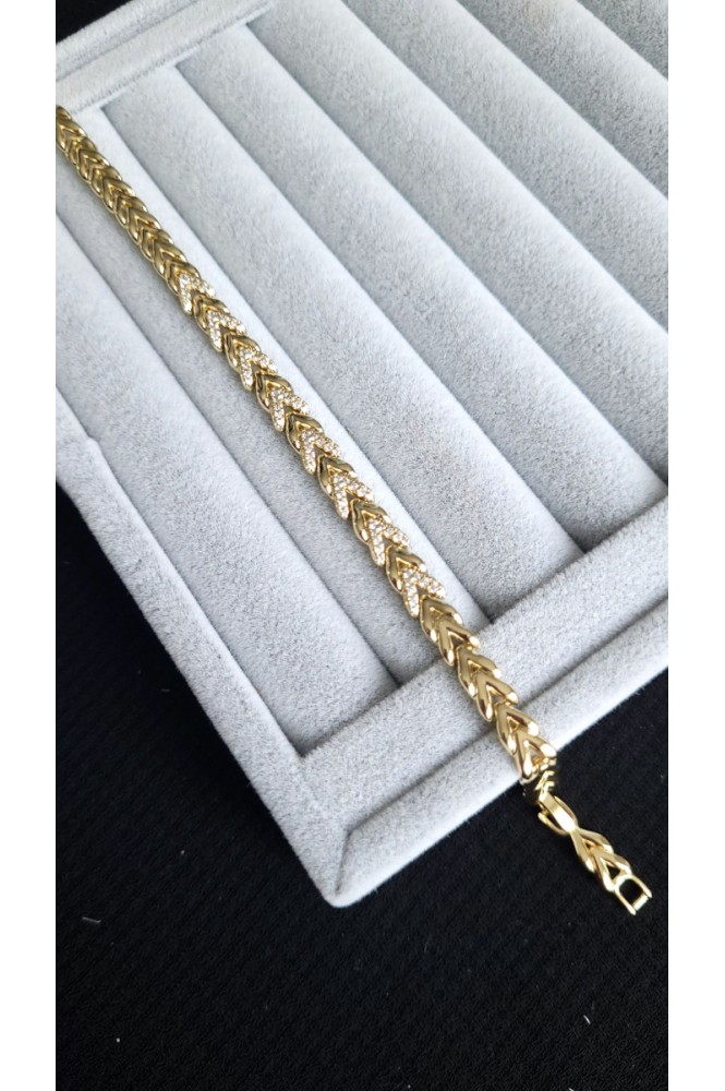 VIP Zarif Örgü Model Bileklik